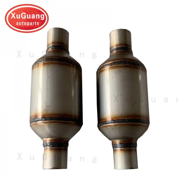 automotive parts & accessories universal catalytic converter with ceramic carrier inside